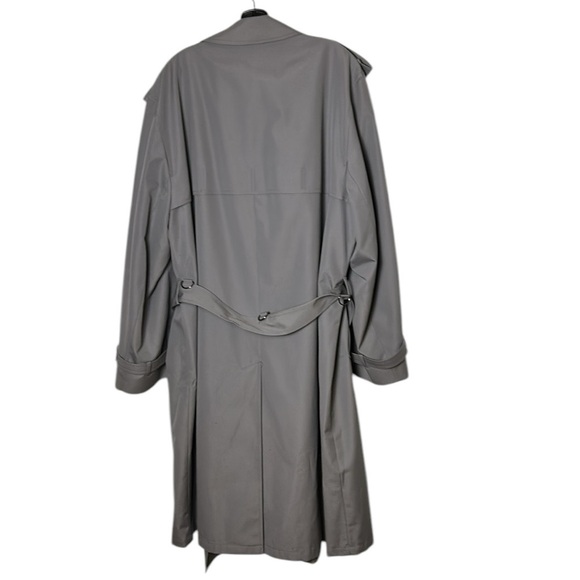 VTG London Fog men 46 T/L trench coat,double breast,removable wool blend liner - Picture 4 of 14